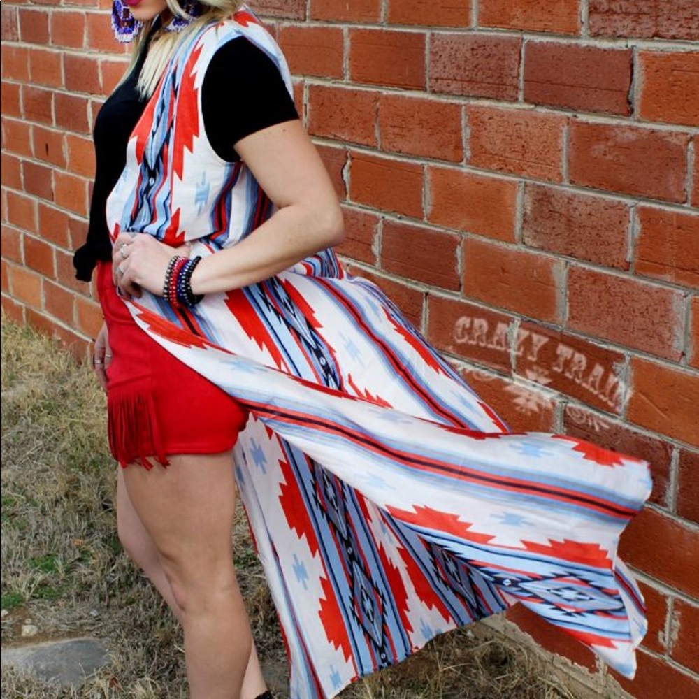 Crazy train Aztec Vest